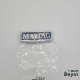 Logo de plaque Maytag W10908007 (Remplace : W10639171)