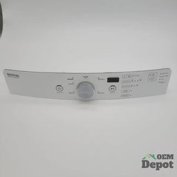 Assemblage de console pour sécheuse Maytag avec bouton et carte électronique W10918026 (Remplace : W10783692)