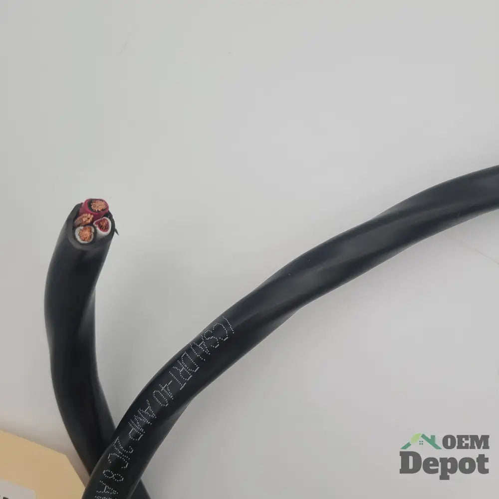 Cordon d'alimentation pour cuisinière NEMA 14-50P à 4 broches, 40 A, 8/2 + 10/2 AWG, 300 V, robuste