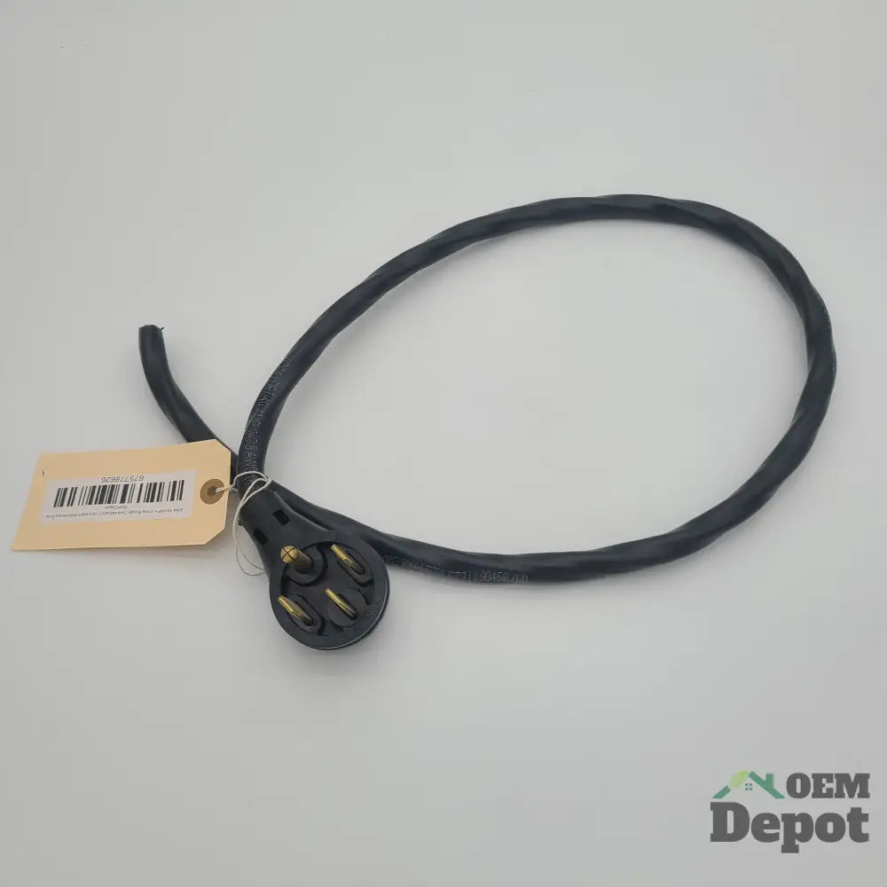 Cordon d'alimentation pour cuisinière NEMA 14-50P à 4 broches, 40 A, 8/2 + 10/2 AWG, 300 V, robuste