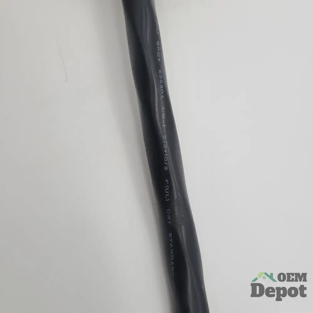 Cordon d'alimentation pour cuisinière NEMA 14-50P à 4 broches, 40 A, 8/2 + 10/2 AWG, 300 V, usage intensif