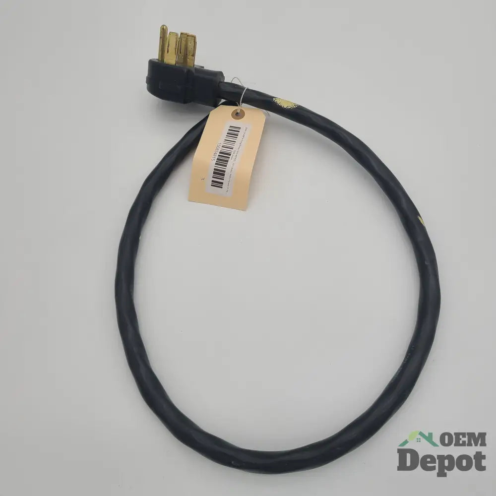 Cordon d'alimentation pour cuisinière NEMA 14-50P à 4 broches, 40 A, 8/2 + 10/2 AWG, 300 V, usage intensif