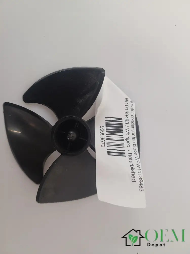 Refrigerator condensor fan blade WPW10139483