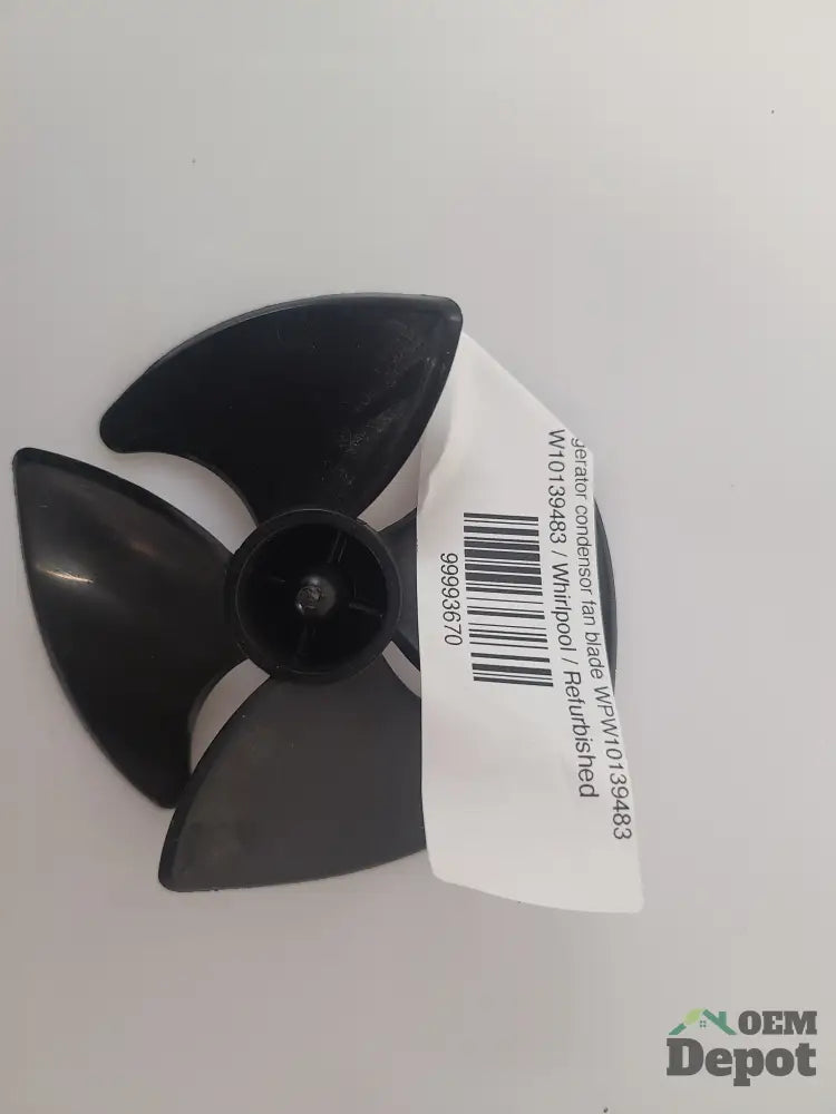 Refrigerator condensor fan blade WPW10139483