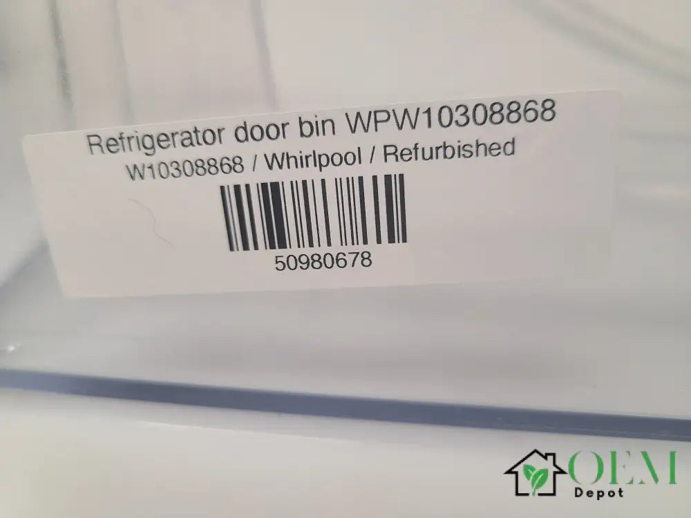 Refrigerator door bin WPW10308868
