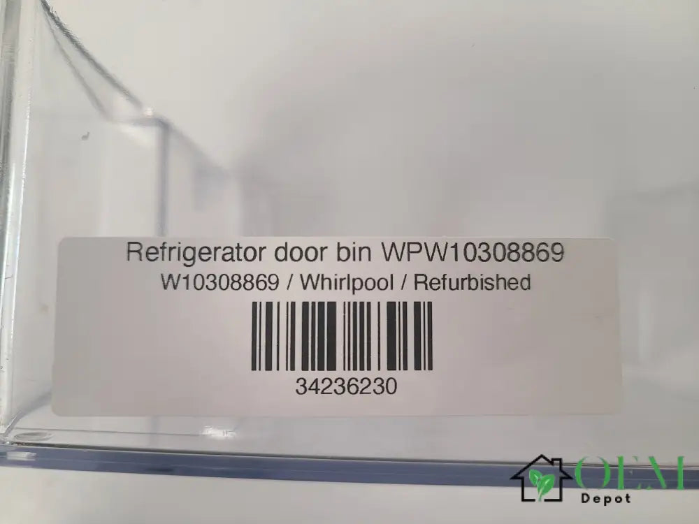 Refrigerator door bin WPW10308869