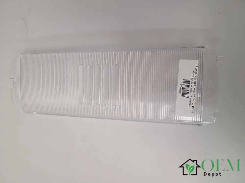 Refrigerator light cover WPW10348614