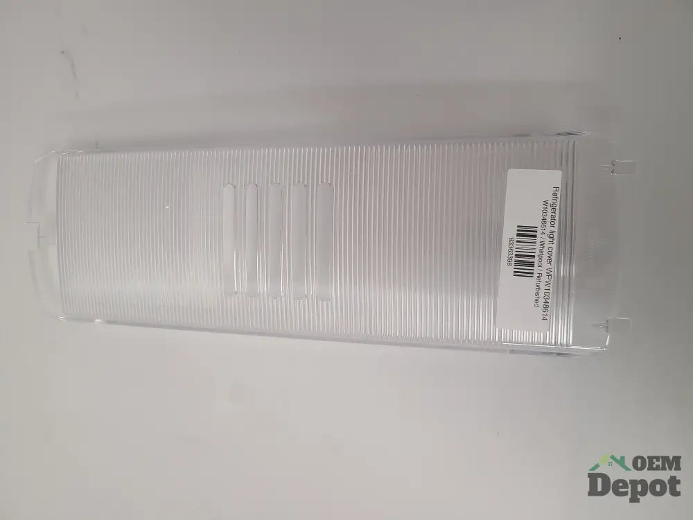Couvercle de lumière de réfrigérateur WPW10348614