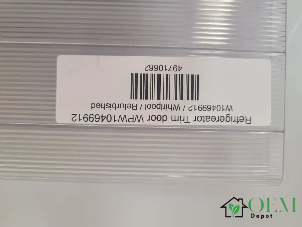 Refrigereator Trim door WPW10469912