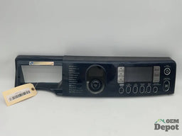 Couvercle de console du panneau de commande pour lave-linge Samsung DC64-01549A