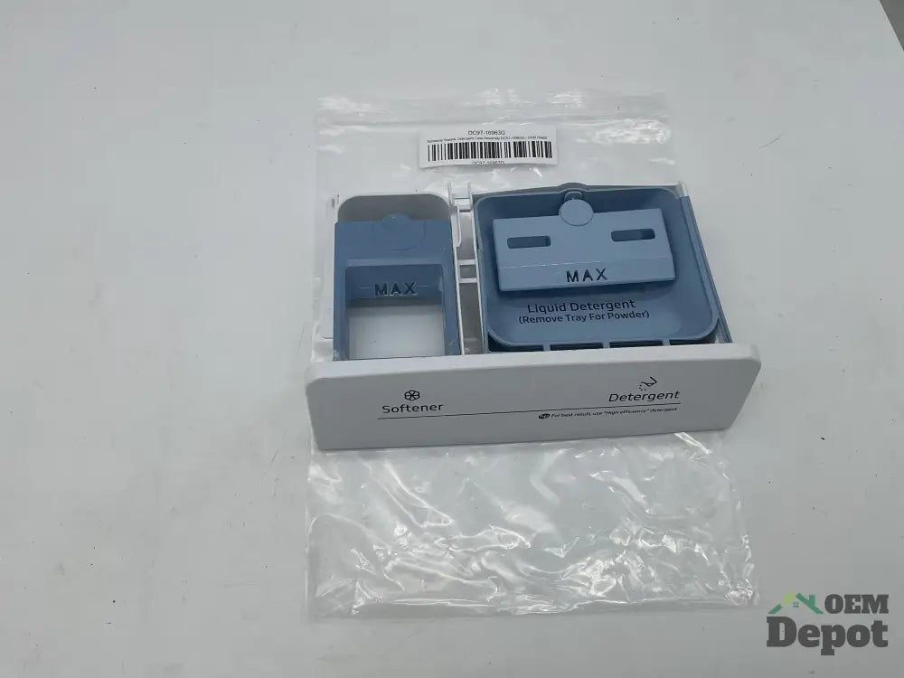Assemblage du tiroir à lessive pour lave-linge Samsung DC97-16963G
