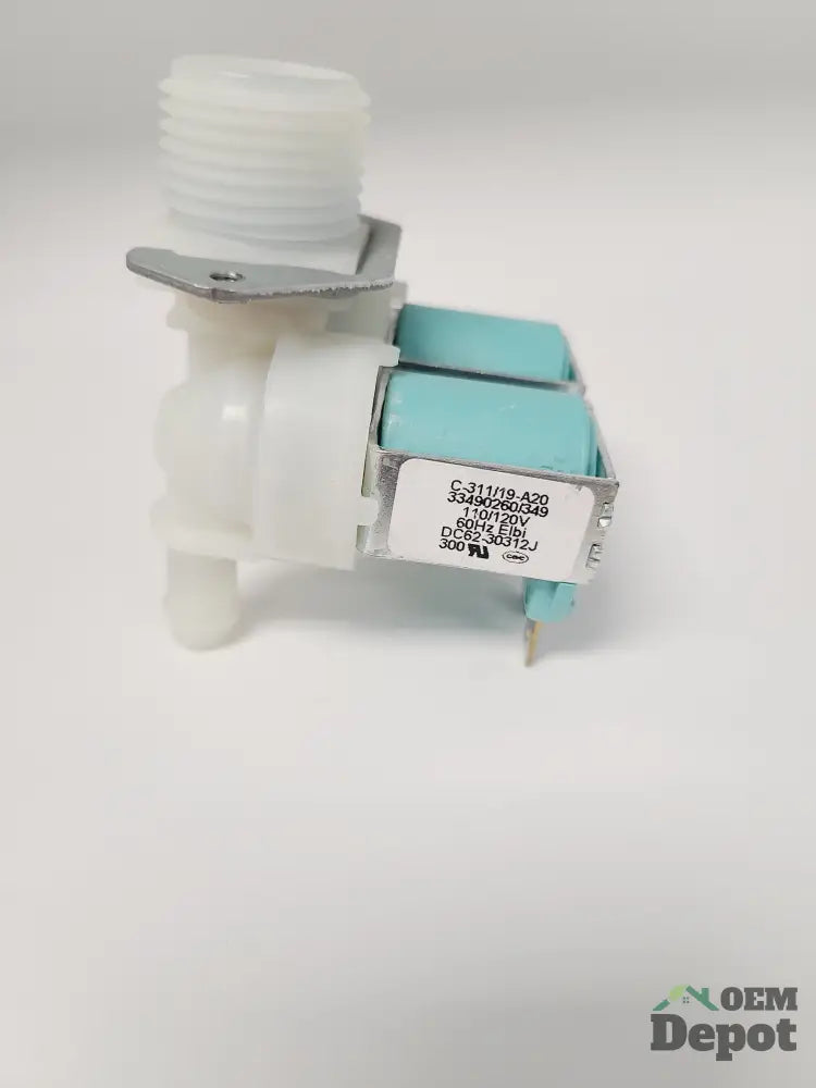 Électrovanne d'arrivée d'eau pour lave-linge Samsung (C-311/19-A20) DC62-30312J
