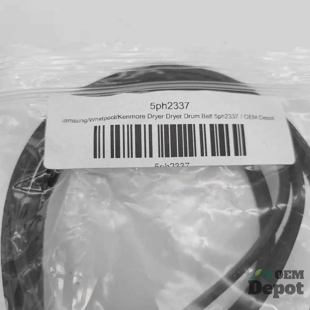 Courroie de tambour de sécheuse Samsung/Whirlpool/Kenmore 5ph2337