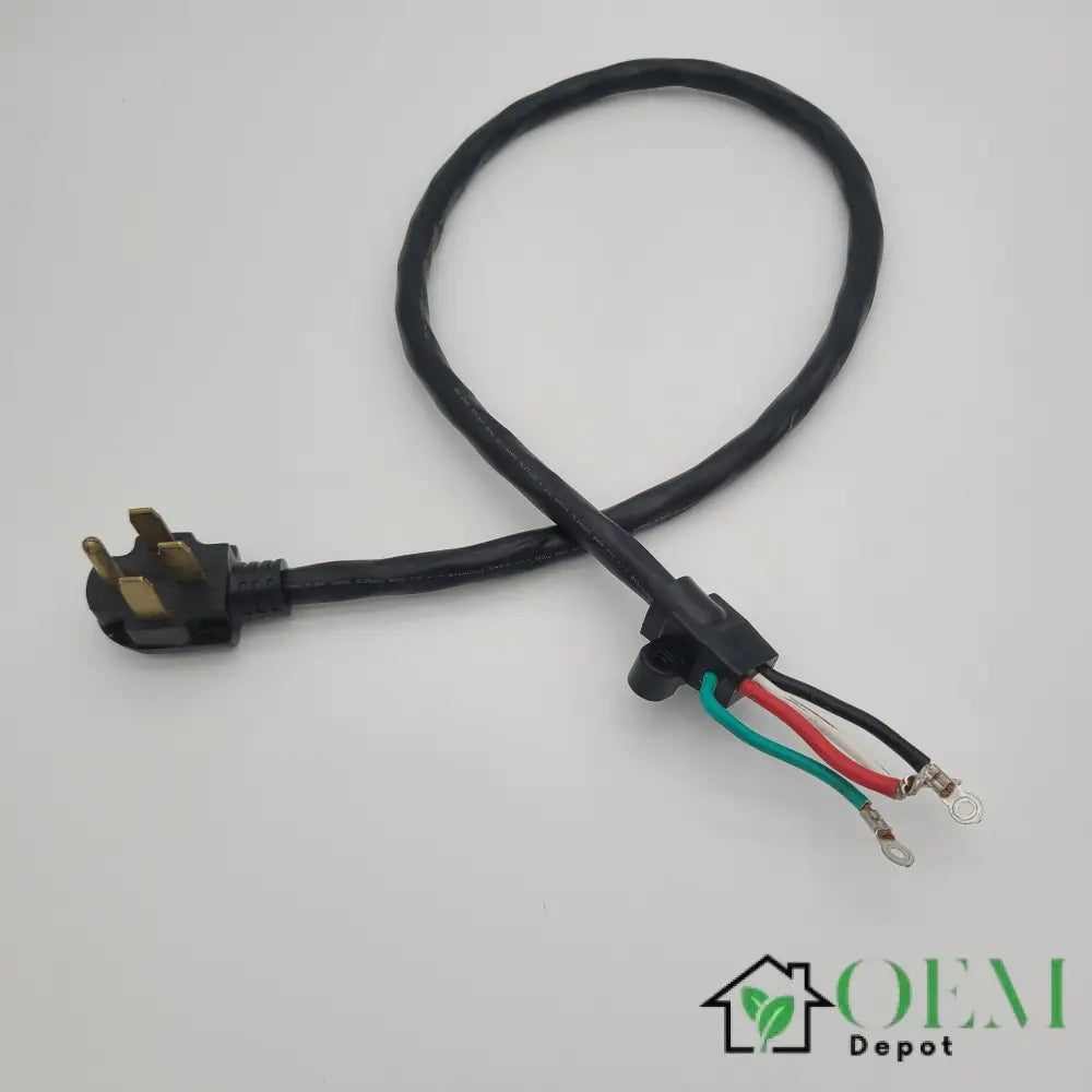 Stove Range Power Cord 8/10 AWG CSA 4-Wire 300V 90°C Heavy Duty Appliance Cable
