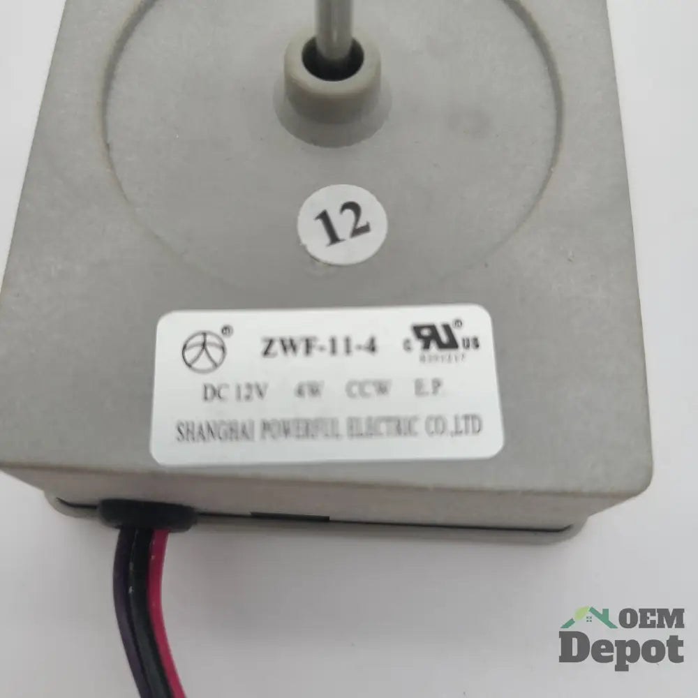 Moteur de ventilateur universel pour réfrigérateur CC 12V (181206) ZWF-11-4