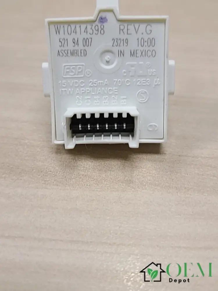 Whirlpool Amana Washer Switch W10414398 WPW10414398