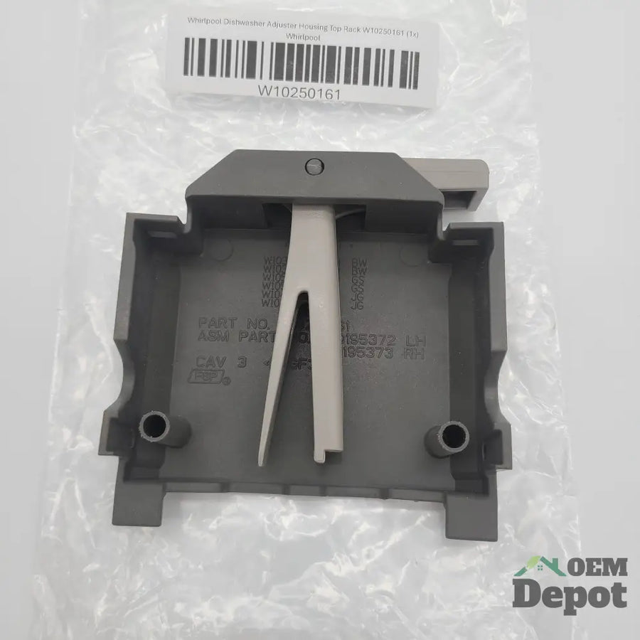 Boîtier de réglage de panier supérieur pour lave-vaisselle Whirlpool W10250161 (1x)