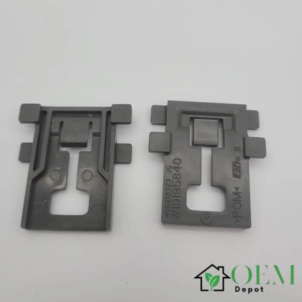 Whirlpool Dishwasher Dishrack Positioner Pair 2x WPW10195840