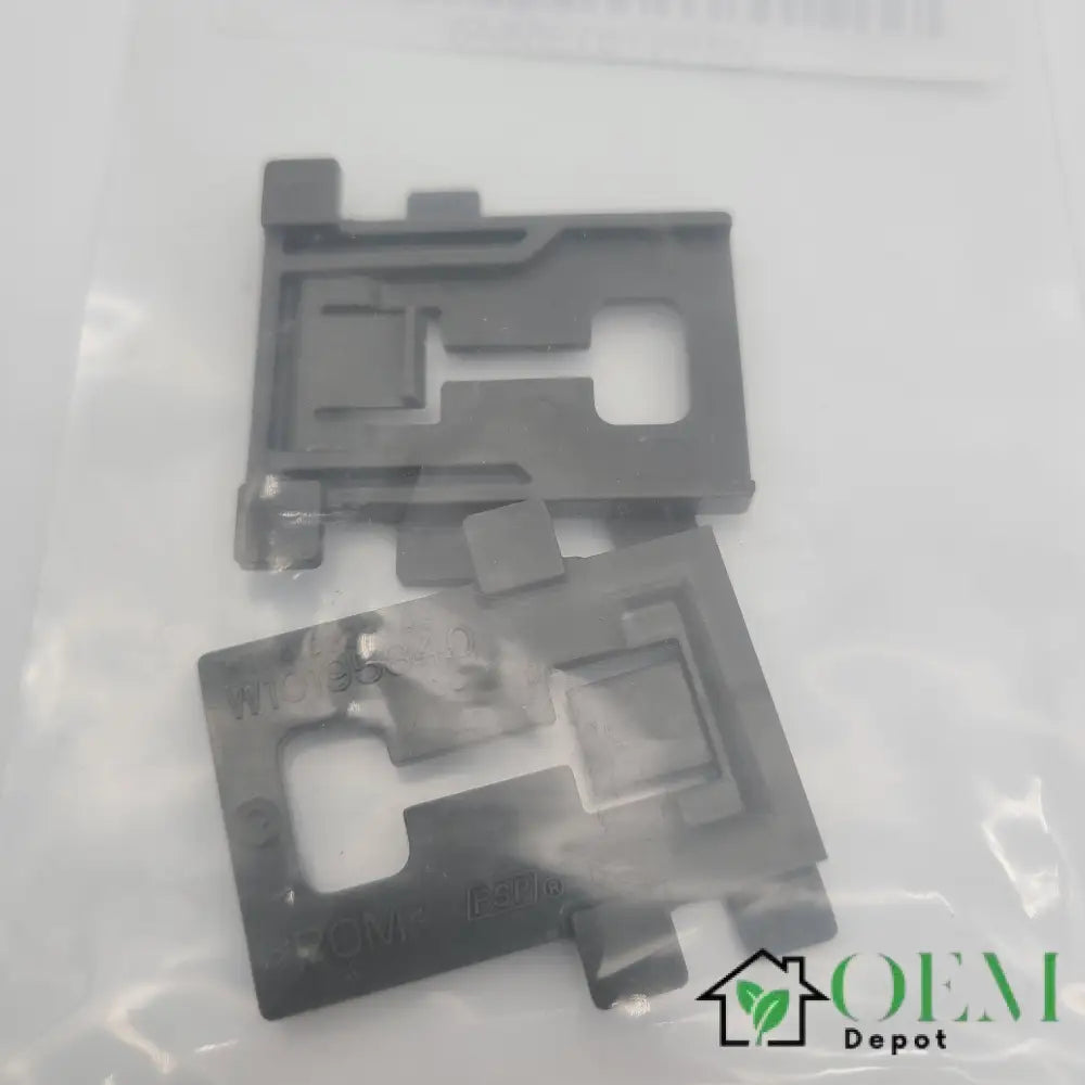Whirlpool Dishwasher Dishrack Positioner Pair 2x WPW10195840