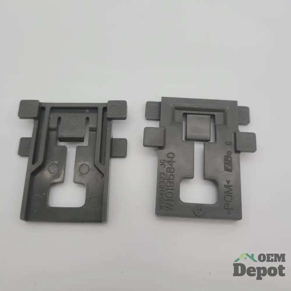Whirlpool Dishwasher Dishrack Positioner Pair 2x WPW10195840