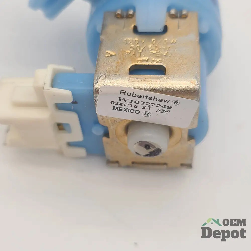 Électrovanne d'arrivée d'eau pour lave-vaisselle Whirlpool W10327249