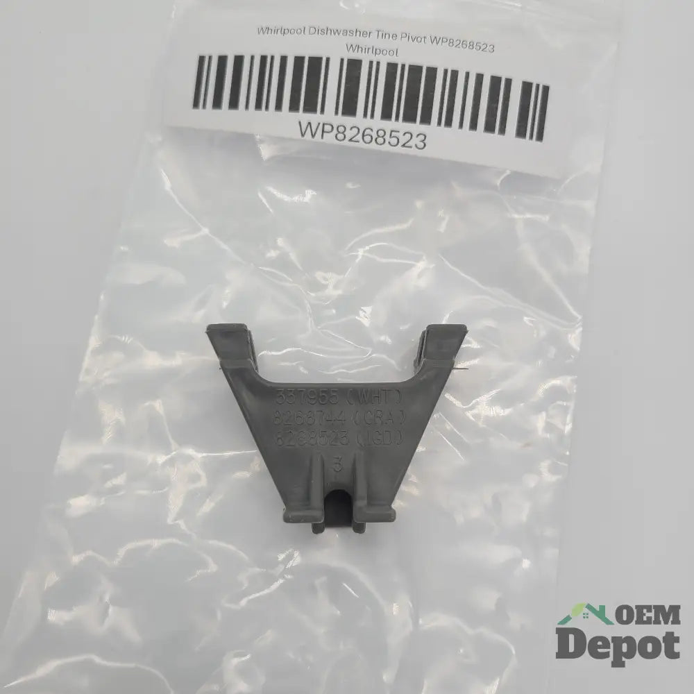 Whirlpool Dishwasher Tine Pivot WP8268523