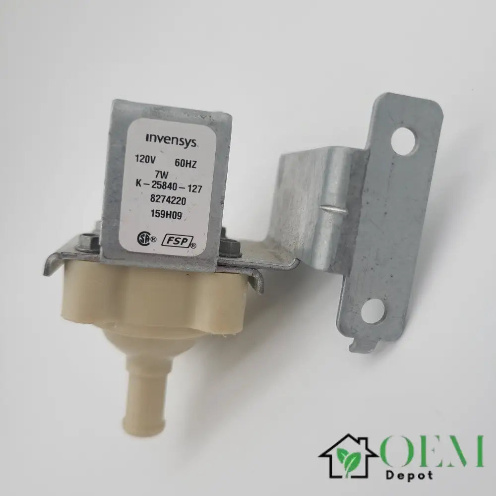 Whirlpool Dishwasher Water Inlet Valve WP8274220 K-25840-127