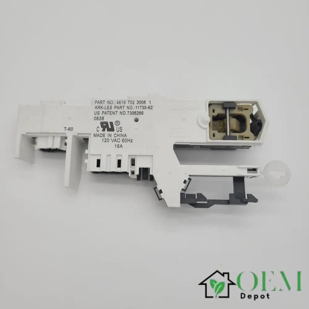 Whirlpool Door Lock Latch Assembly WP8183270 461970230081