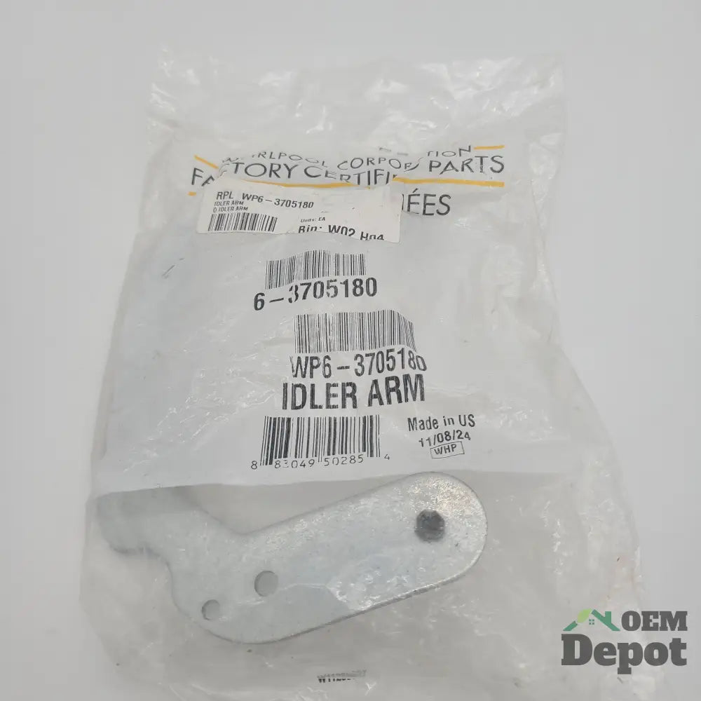 Whirlpool Dryer Idler Pulley Arm WP6-3705180