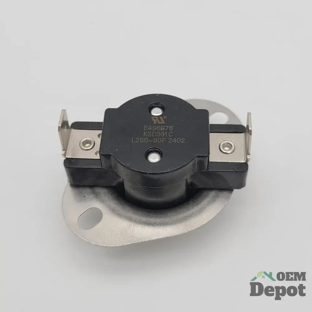 Thermostat de sèche-linge Whirlpool E496976 KSD301C L250-80F-2402