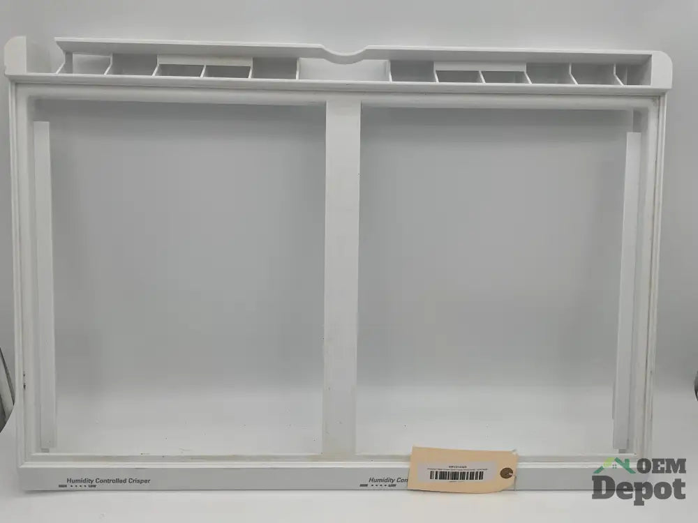 Cadre de couvercle de bac à légumes pour réfrigérateur Whirlpool WP2314549