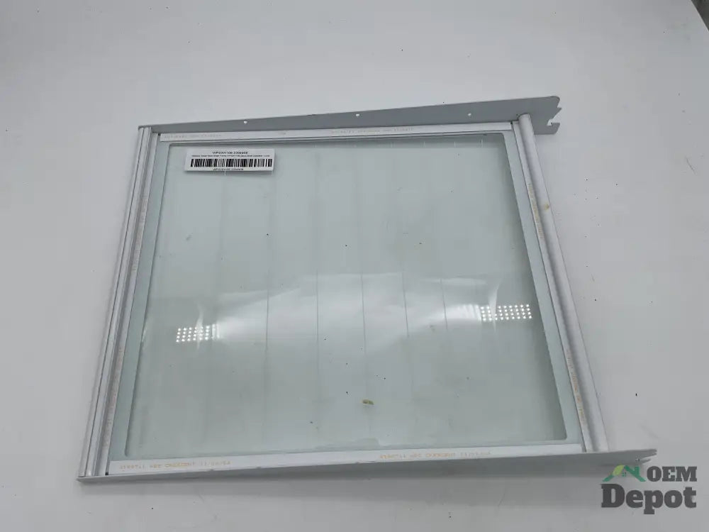 Cadre de clayette à viande pour réfrigérateur Whirlpool WP2201106, clayette en verre 2204908