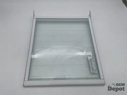 Cadre de clayette à viande pour réfrigérateur Whirlpool WP2201106, clayette en verre 2204908
