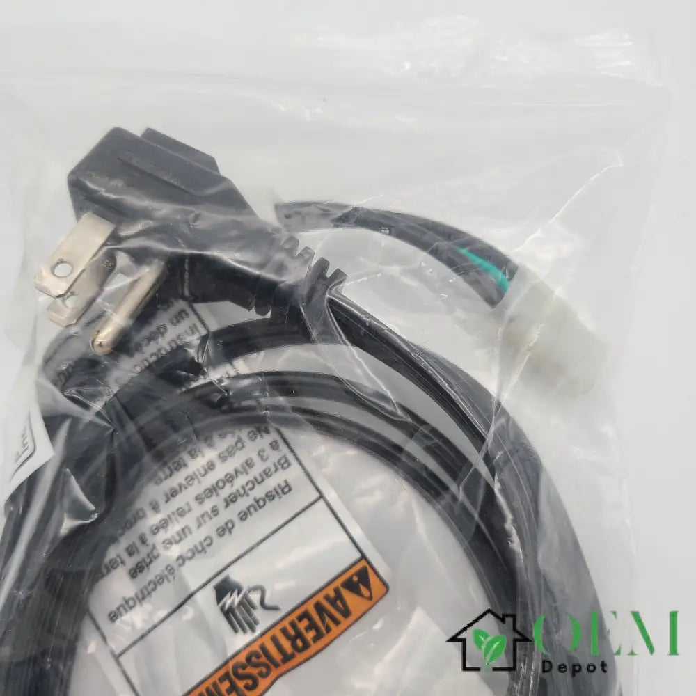 Whirlpool Kenmore Washer Power Cord W10820044 3953613 A
