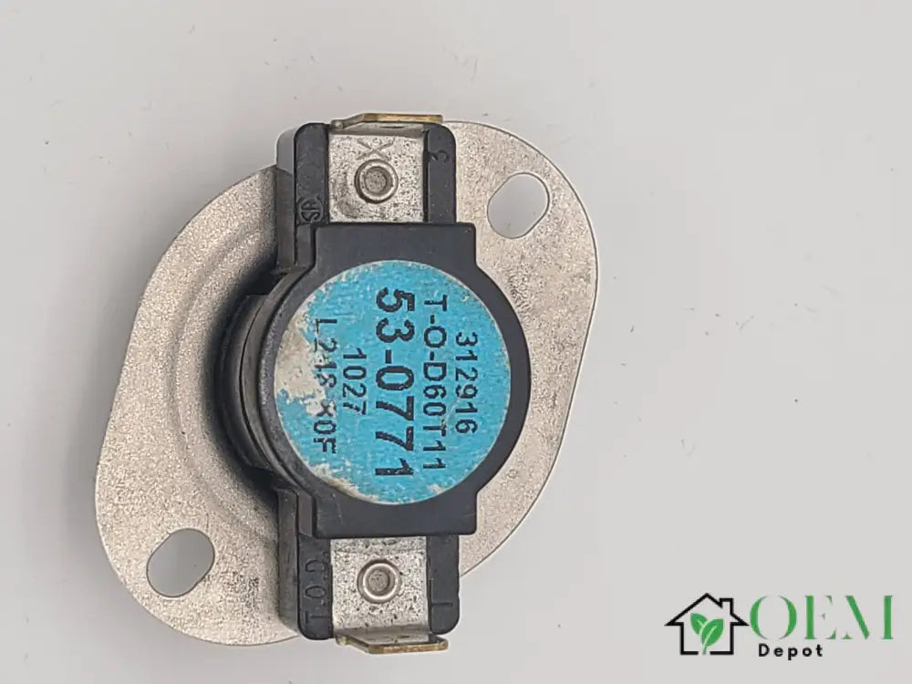 Whirlpool Maytag Amana Crosley Dryer Thermostat Switch (53-0771) 312916