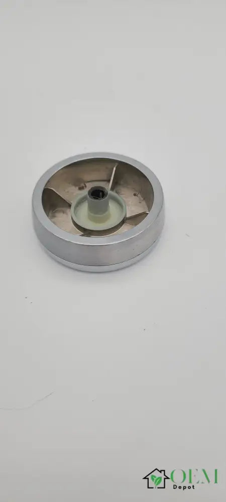 Whirlpool Maytag Assembly Control Knob Chrome W10853910 (Replaces: W10727011)