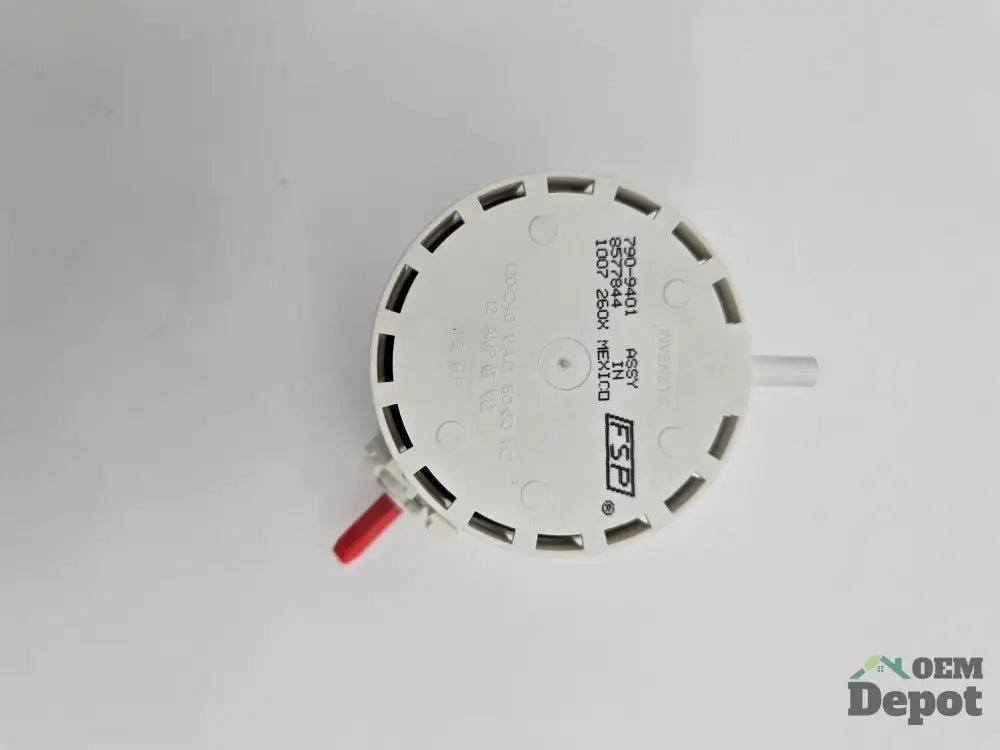 Pressostat de niveau d'eau pour lave-linge Whirlpool n° 8577844 (W10339251)