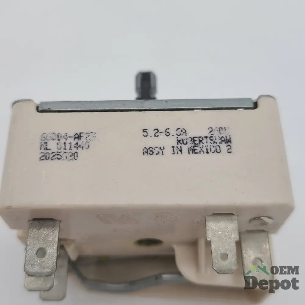 Commutateur à chaleur infinie pour cuisinière Whirlpool 2025620 66004-AF23