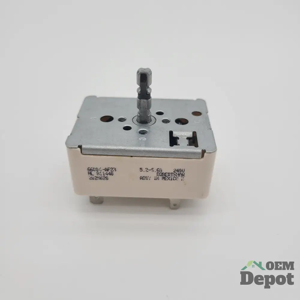 Commutateur à chaleur infinie pour cuisinière Whirlpool 66004 AF23 AZ168231 Sl194