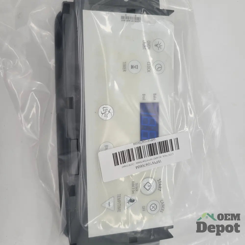 Carte de commande électronique pour cuisinière Whirlpool W10271746 WPW10476684