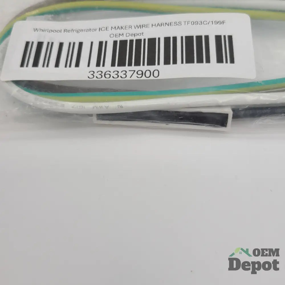 FAISCEAU DE CÂBLAGE POUR MACHINE À GLAÇONS DE RÉFRIGÉRATEUR WHIRLPOOL TF093C/199F