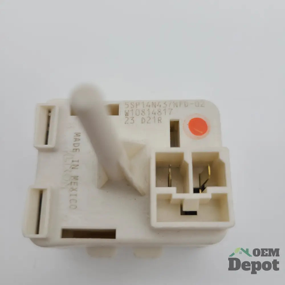 Relais de démarrage pour réfrigérateur Whirlpool 5SP14N437NFD-02 W10814817