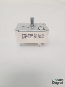 Interrupteur de foyer à réglage infini pour cuisinière Whirlpool 3148952