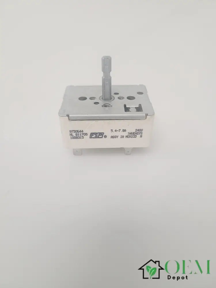 Whirlpool Stove Infinite Burner Switch 9730644