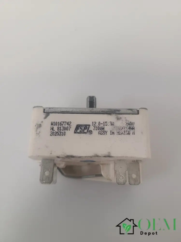 Whirlpool Stove Infinite Burner Switch W10167742