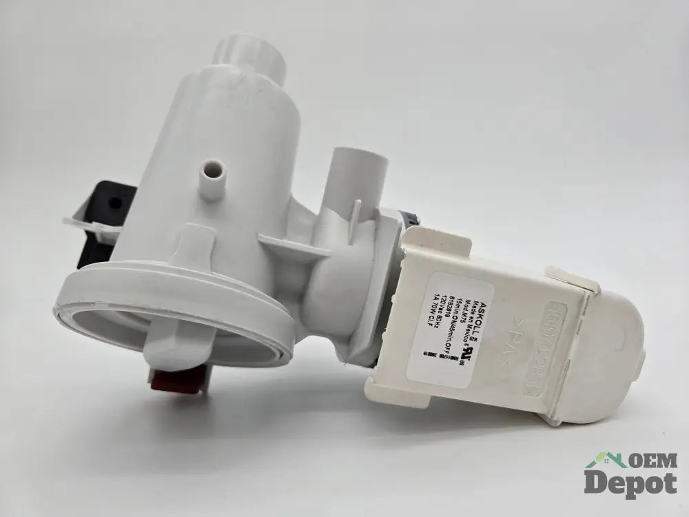 Ensemble de pompe de vidange pour lave-linge Whirlpool 8182819 Askoll M75