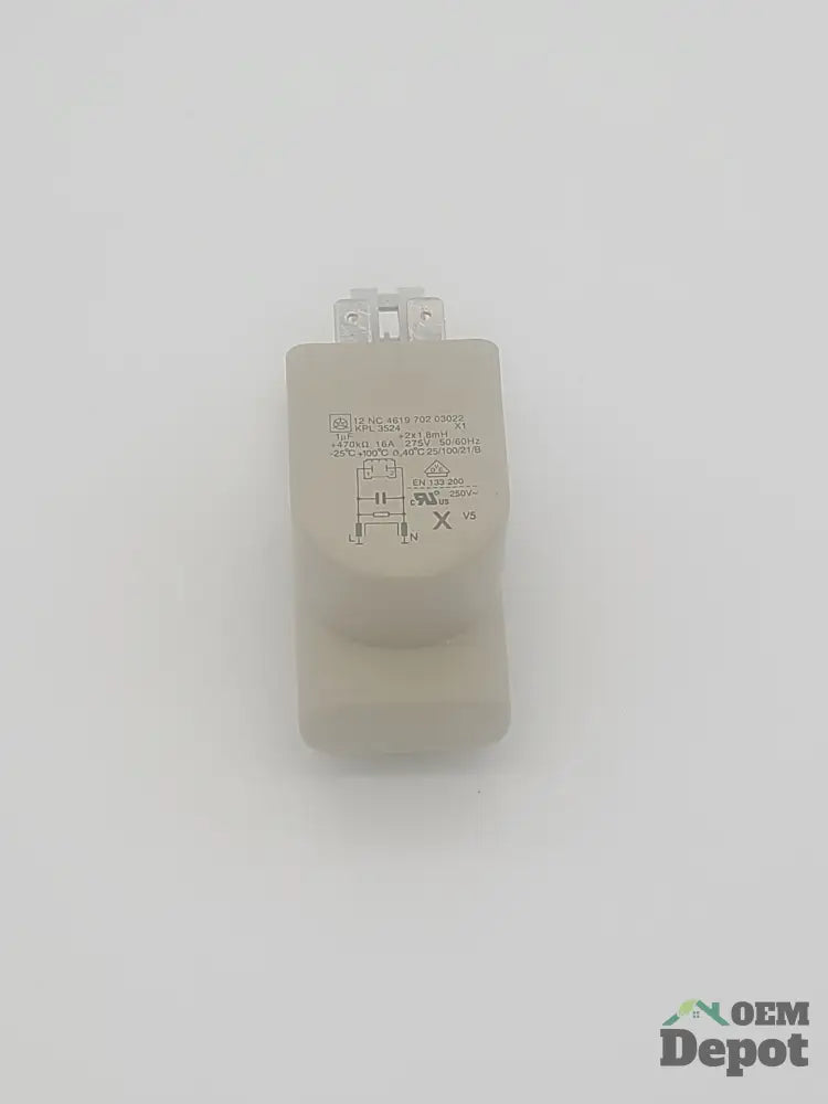 Filtre antiparasite pour lave-linge Whirlpool (12NC461970203022) WPW10367632