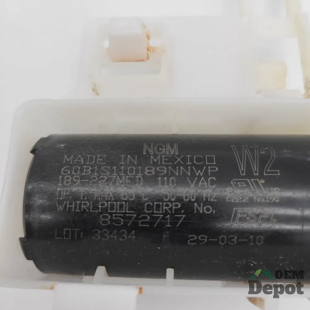 Condensateur de démarrage pour lave-linge Whirlpool WP8572717-1