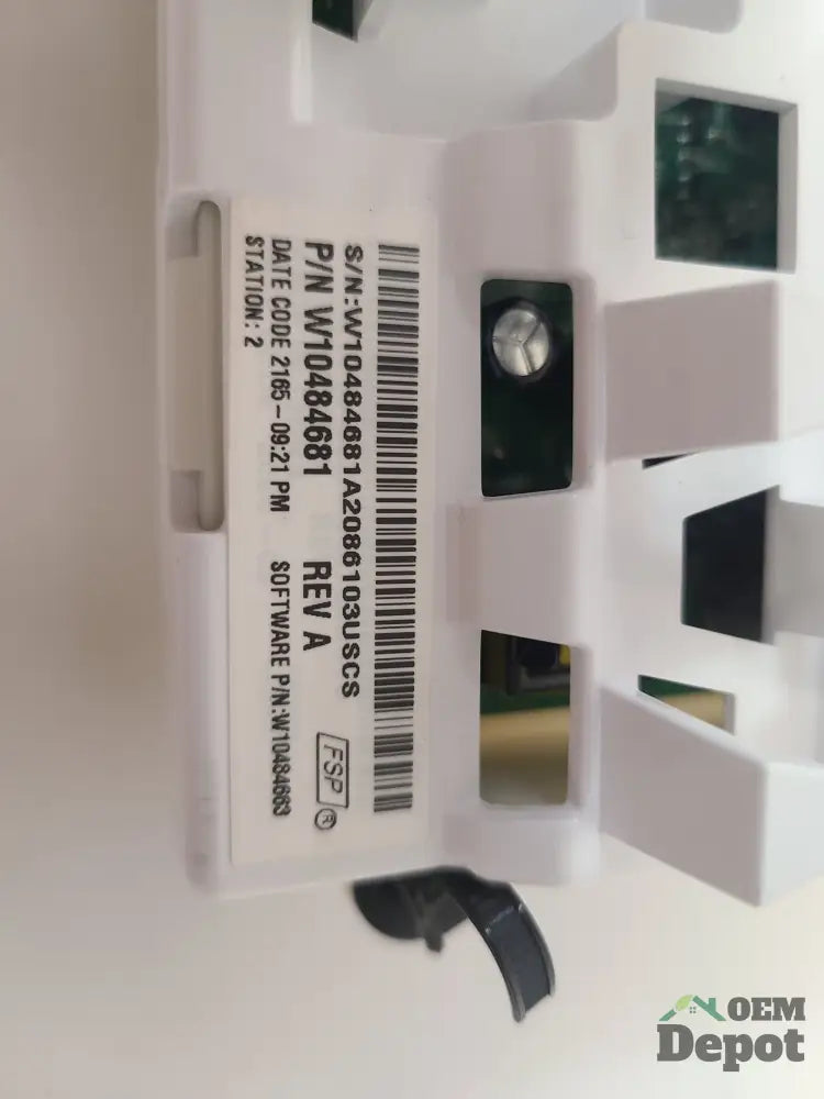 Carte électronique de lave-linge Whirlpool W10484681