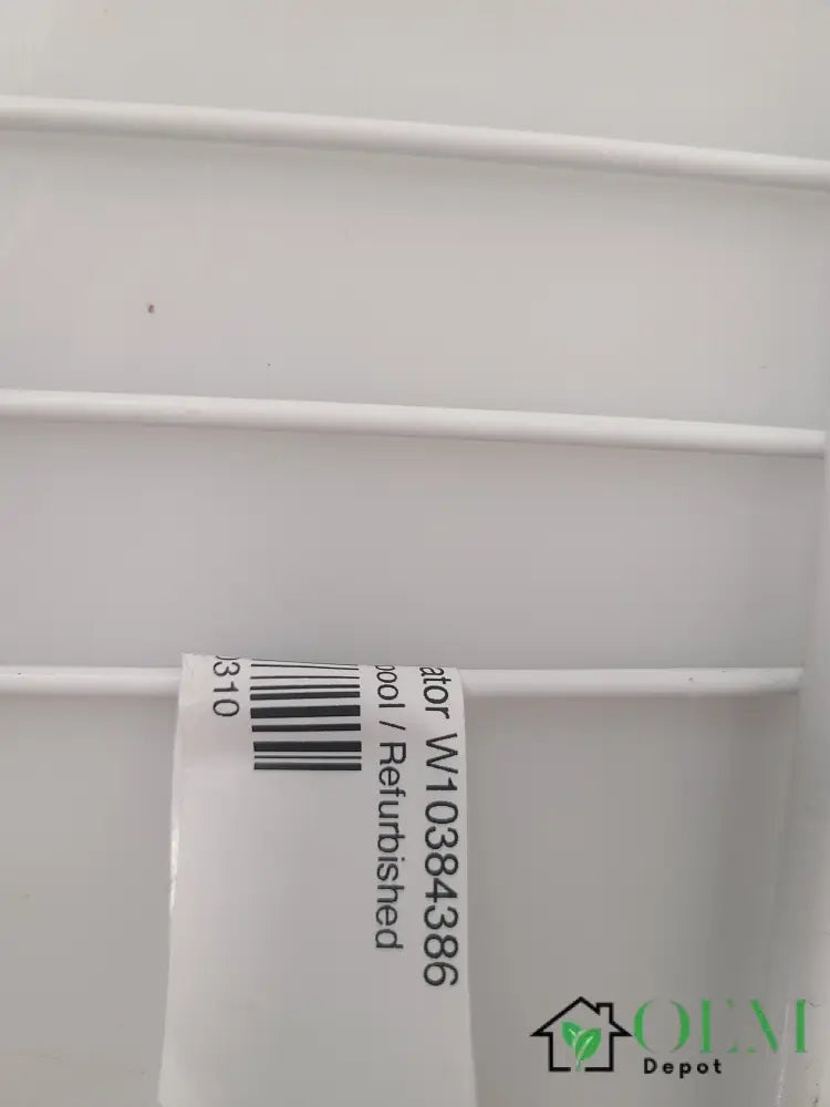 Wire shelf refrigerator W10384386